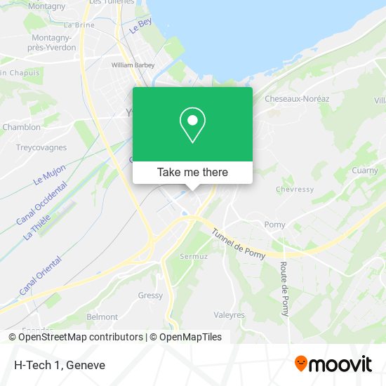 H-Tech 1 map