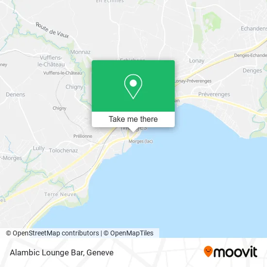 Alambic Lounge Bar map