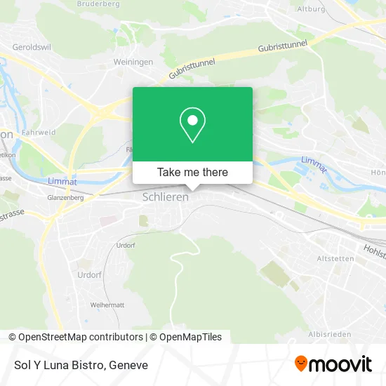 Sol Y Luna Bistro map