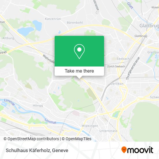 Schulhaus Käferholz map