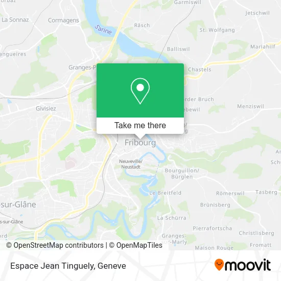 Espace Jean Tinguely map