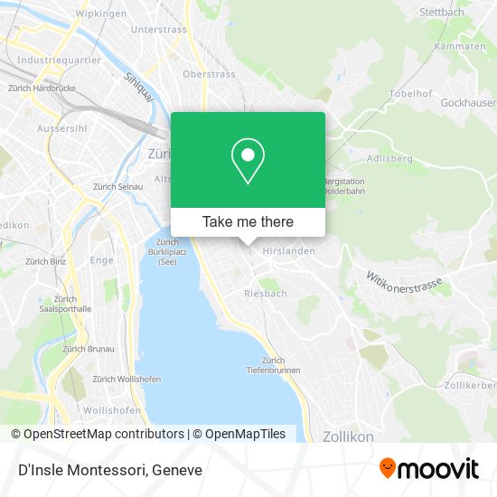 D'Insle Montessori map