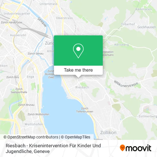 Riesbach - Krisenintervention Für Kinder Und Jugendliche map