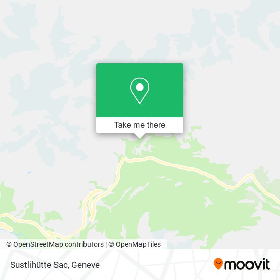 Sustlihütte Sac map