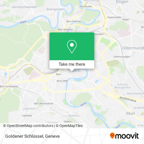 Goldener Schlüssel map