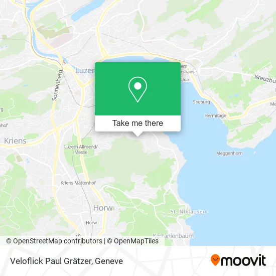 Veloflick Paul Grätzer map