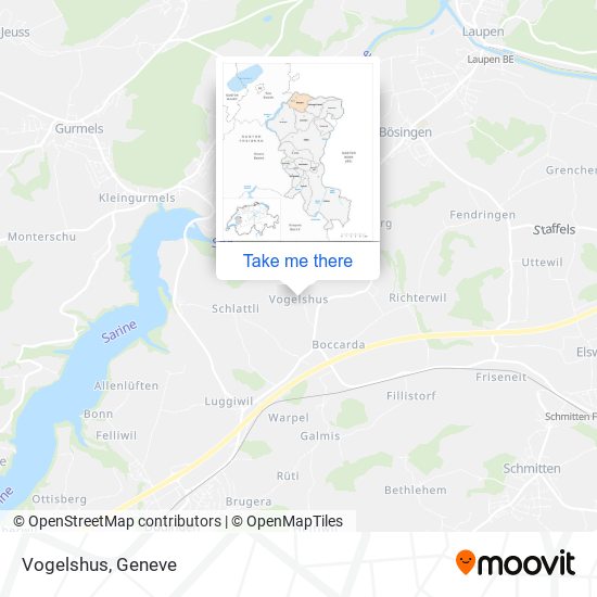 Vogelshus map