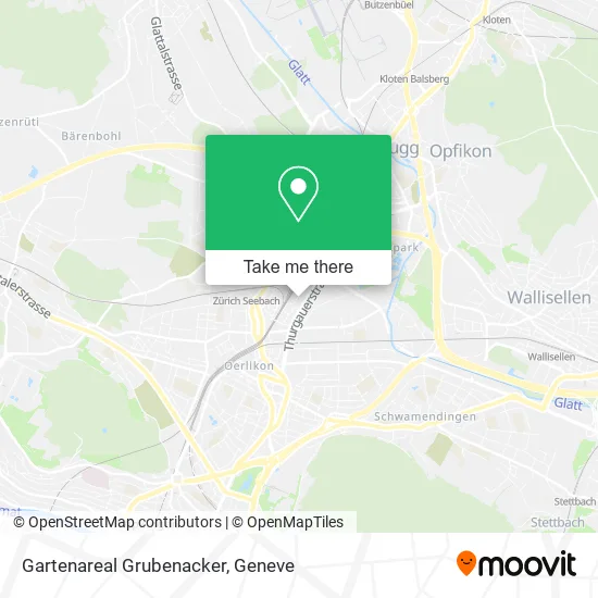 Gartenareal Grubenacker map