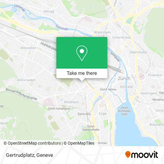 Gertrudplatz map