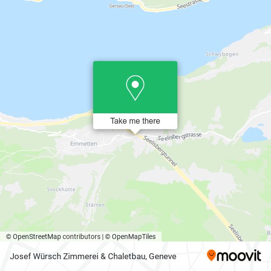 Josef Würsch Zimmerei & Chaletbau map