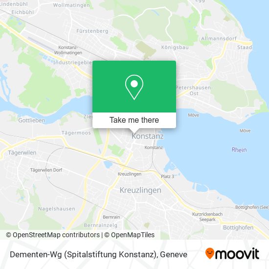 Dementen-Wg (Spitalstiftung Konstanz) map