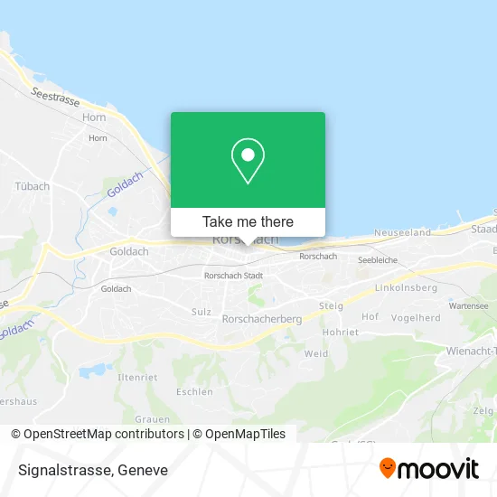 Signalstrasse map