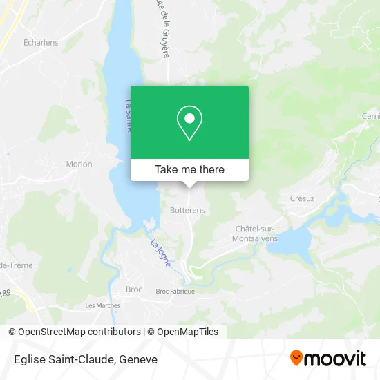 Eglise Saint-Claude map