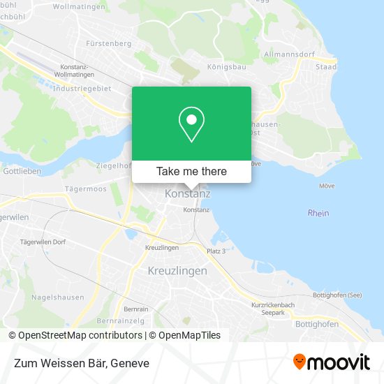 Zum Weissen Bär map