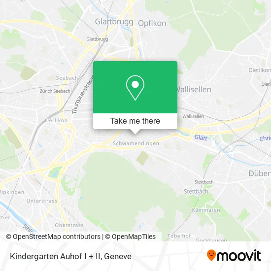 Kindergarten Auhof I + II map