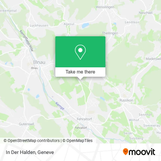 In Der Halden map