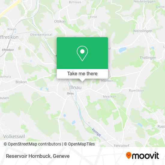 Reservoir Hornbuck map