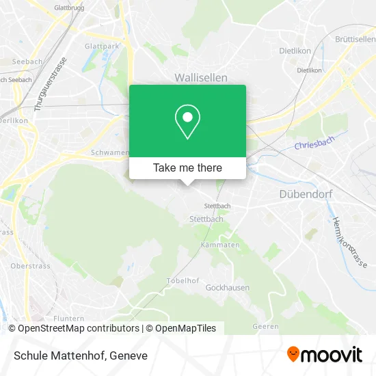 Schule Mattenhof map