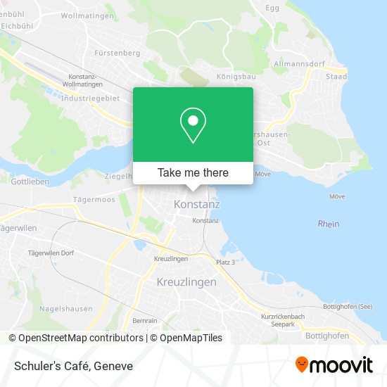 Schuler's Café map