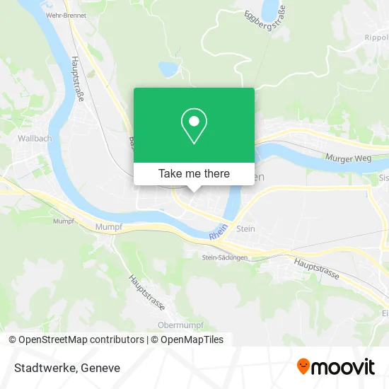 Stadtwerke map