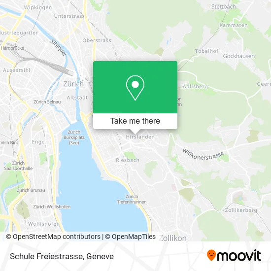 Schule Freiestrasse map
