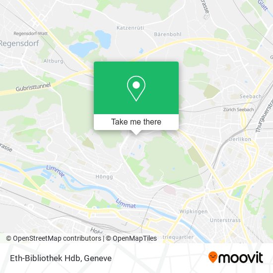 Eth-Bibliothek Hdb map