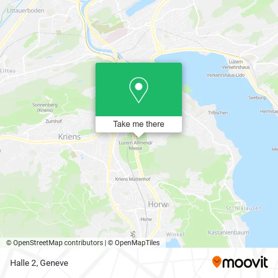 Halle 2 map