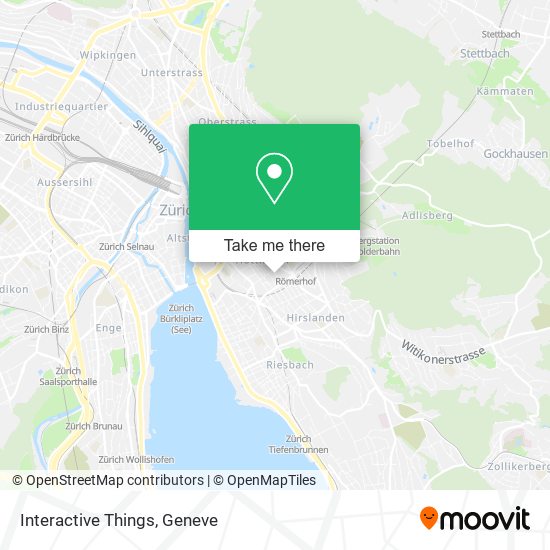 Interactive Things map