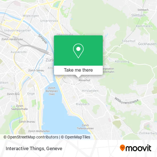 Interactive Things map