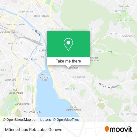 Männerhaus Reblaube map