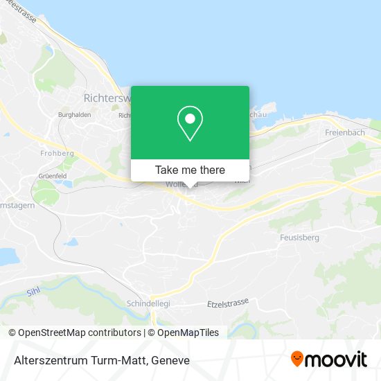 Alterszentrum Turm-Matt map