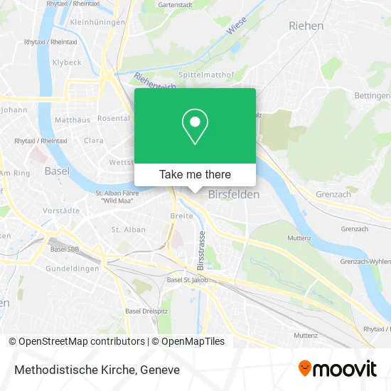 Methodistische Kirche map