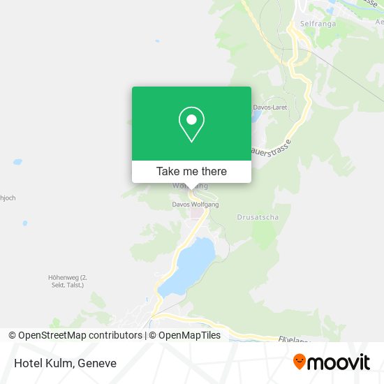 Hotel Kulm map