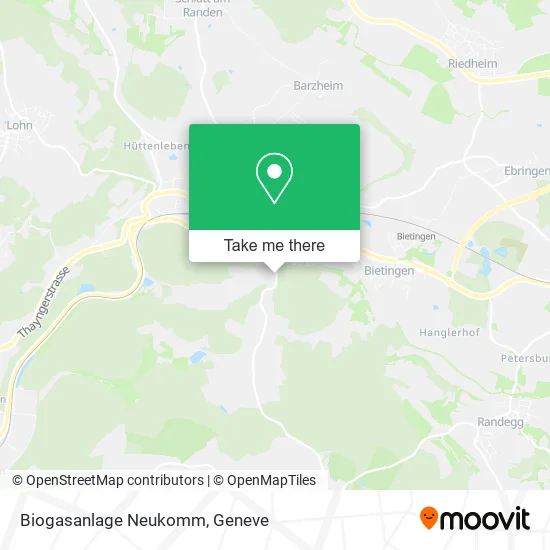 Biogasanlage Neukomm map