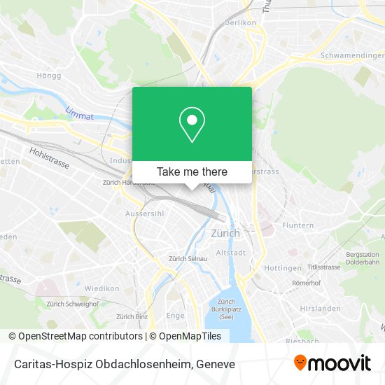 Caritas-Hospiz Obdachlosenheim map