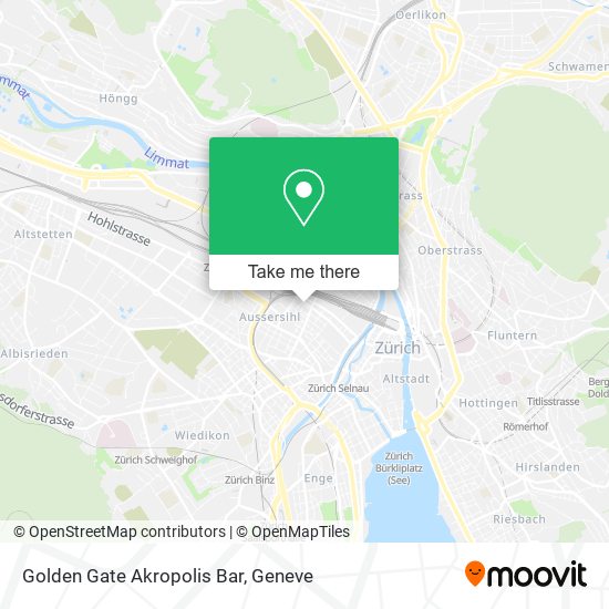Golden Gate Akropolis Bar map
