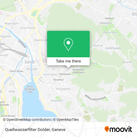 Quellwasserfilter Dolder map