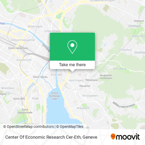 Center Of Economic Research Cer-Eth map