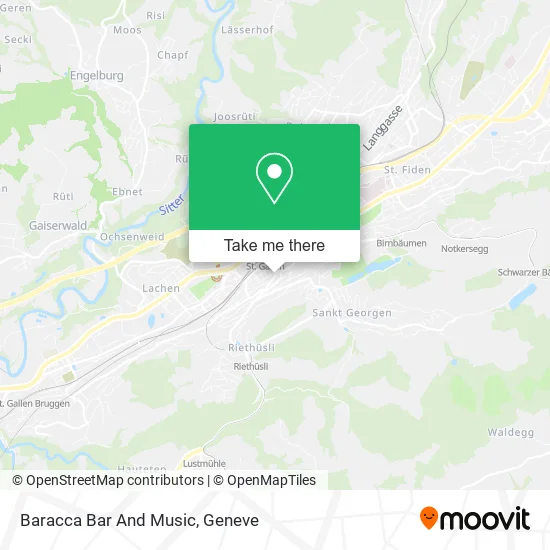 Baracca Bar And Music map