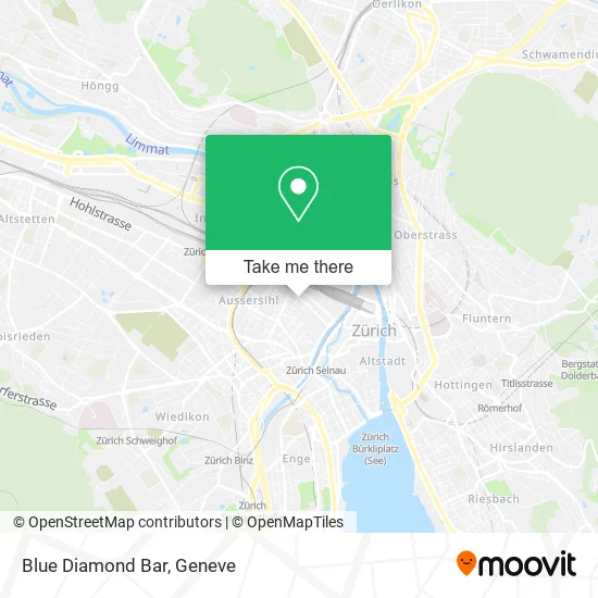 Blue Diamond Bar map