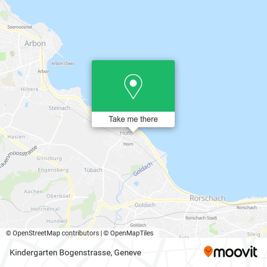 Kindergarten Bogenstrasse map