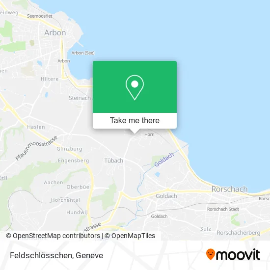 Feldschlösschen map
