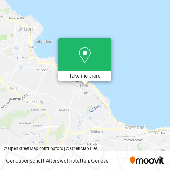 Genossenschaft Alterswohnstätten map