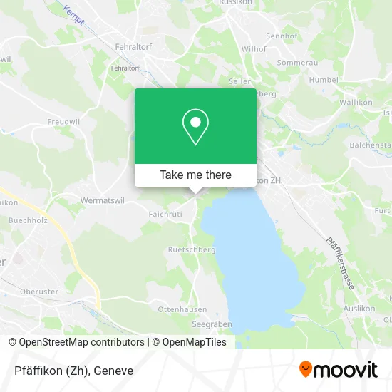 Pfäffikon (Zh) map