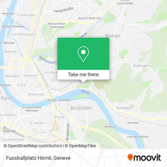 Fussballplatz Hörnli map