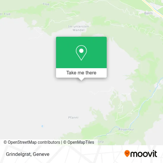 Grindelgrat map