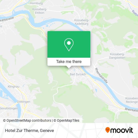 Hotel Zur Therme map