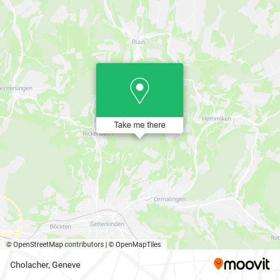 Cholacher map