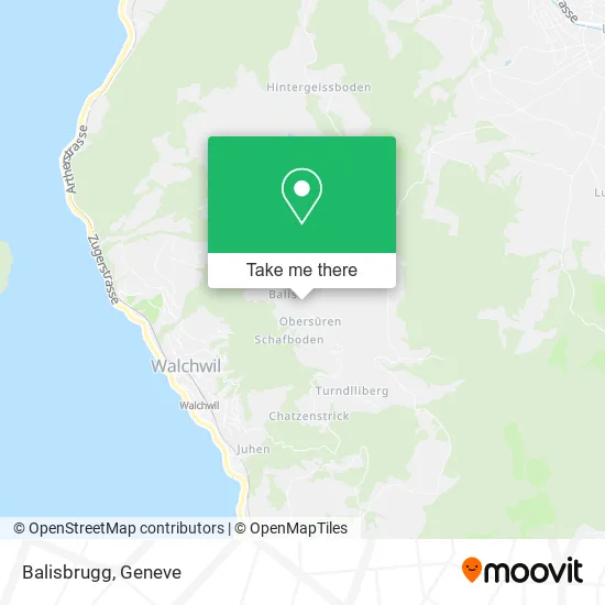 Balisbrugg map