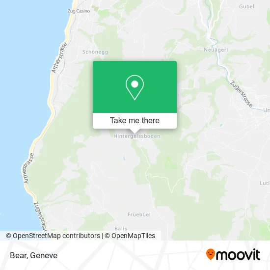 Bear map
